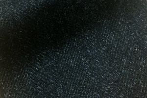 6304 - BLACK BLUE HERRINGBONE (540gms / 19 Oz)