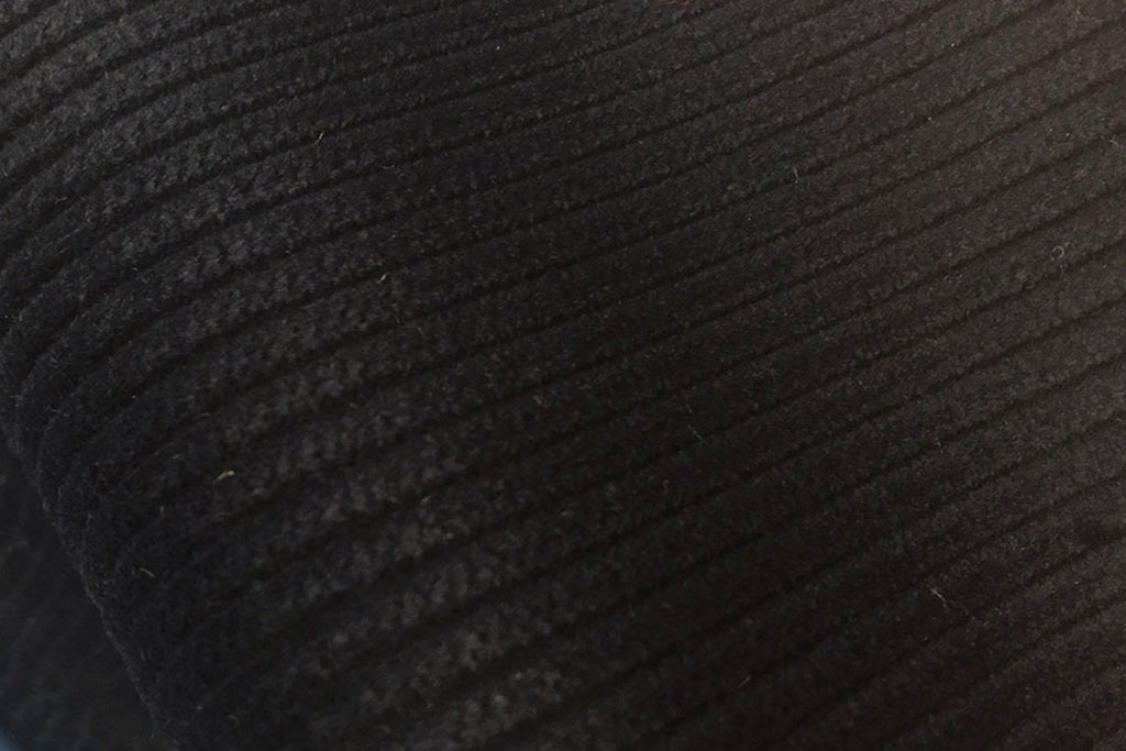 6603 Black - 8 Wale Corduroy