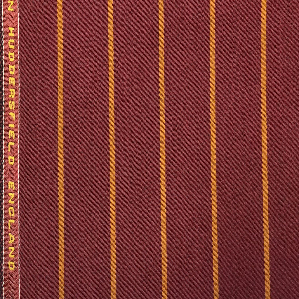 SAL163 - RED W/ GOLD STRIPE 1" BOATING STRIPE – 385 GRAMS / 13.5OZ