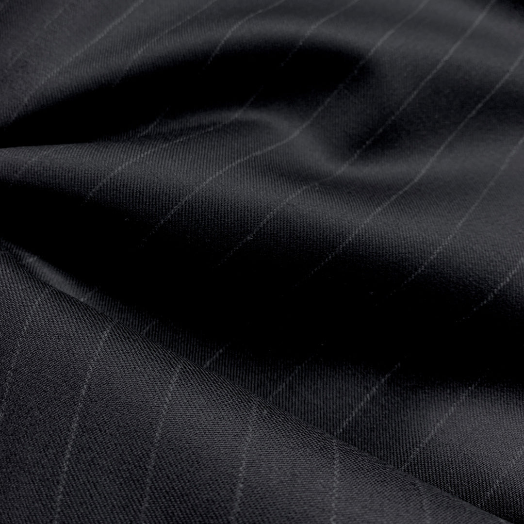 Black Chalkstripe