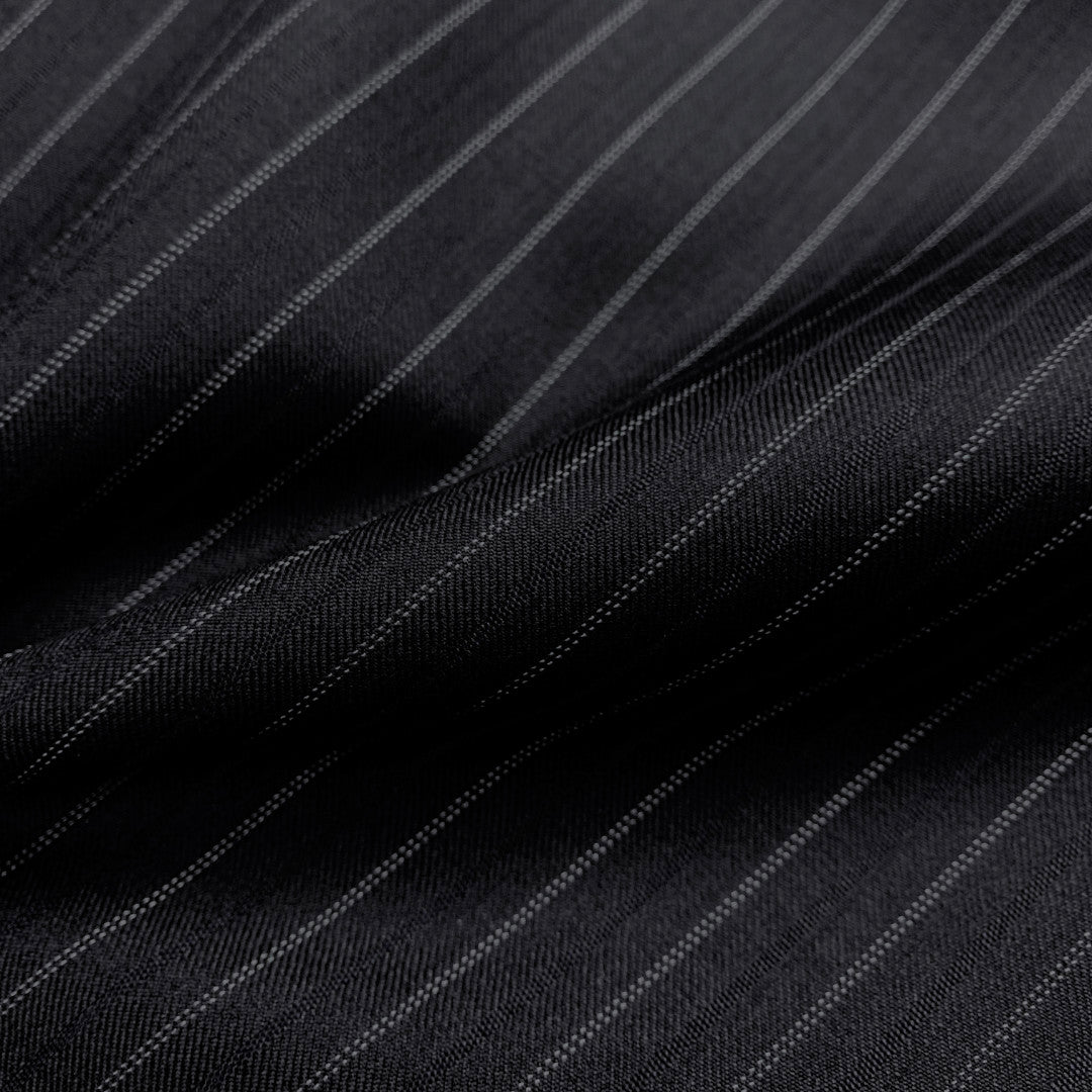 Black W/ Black & White Fancy Pin