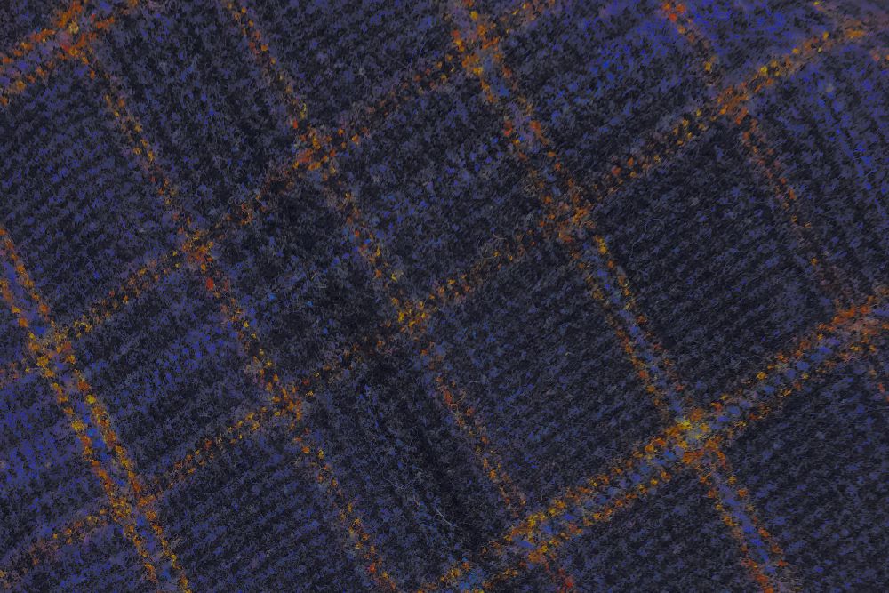 H3404 - Navy Check W/ Brown Sky (390 grams / 13.5 Oz)