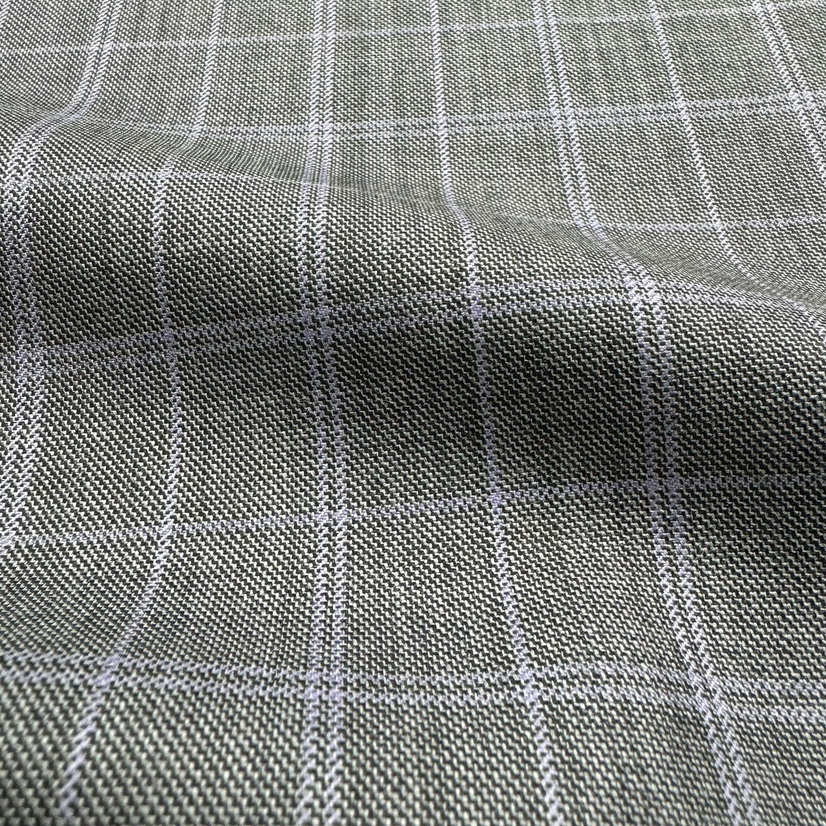 H3732 - Grey W/ Lilac Check (290 grams / 10 Oz)