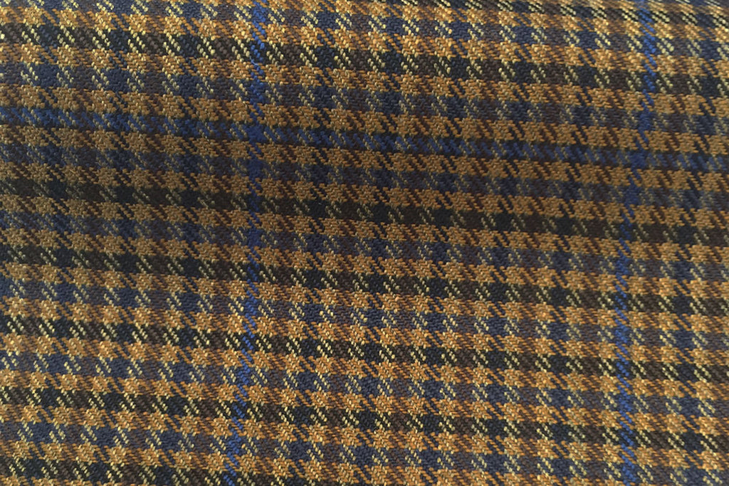 H4113 - Fawn Gingham W/ Blue OC (285 grams / 9 Oz)