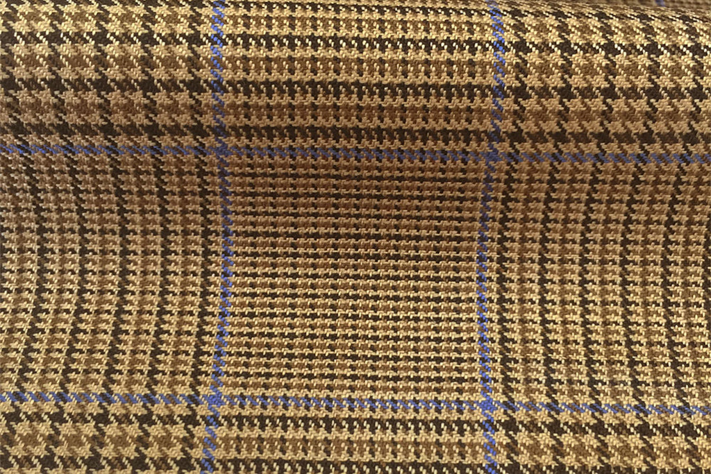 H4114 - Fawn Check W/ Blue OC (285 grams / 9 Oz)
