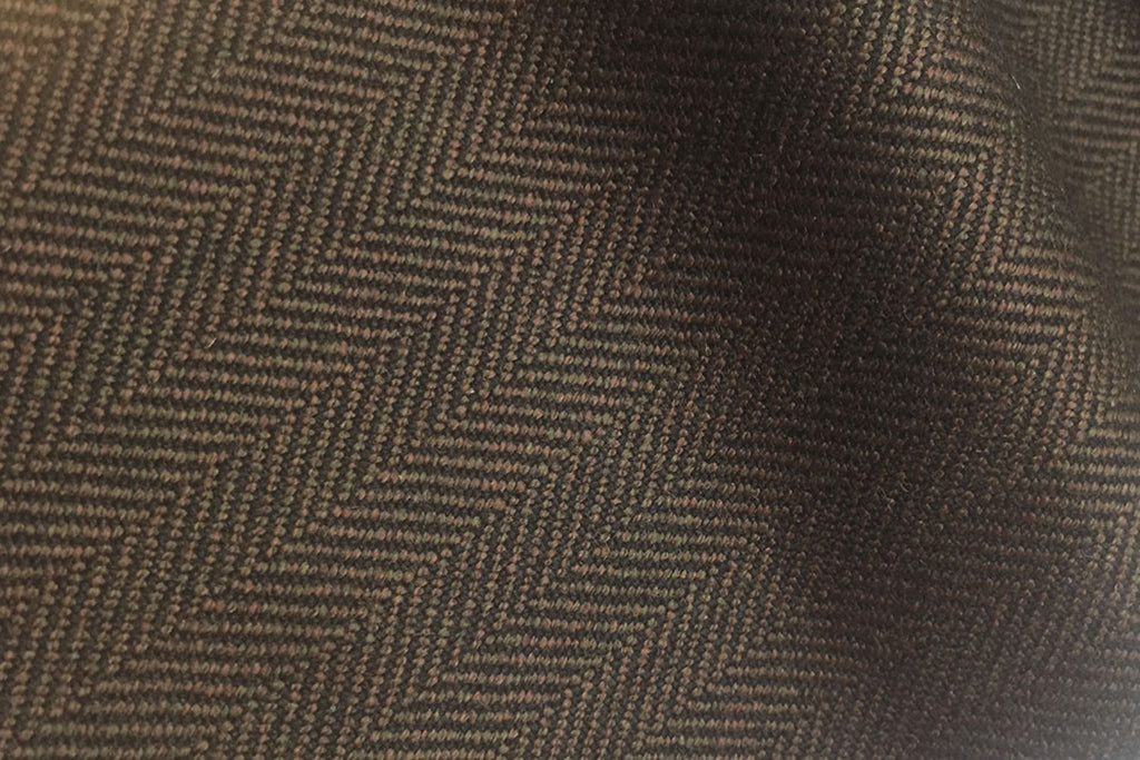 H7404 - BROWN HERRINGBONE (500 grams / 17 Oz)