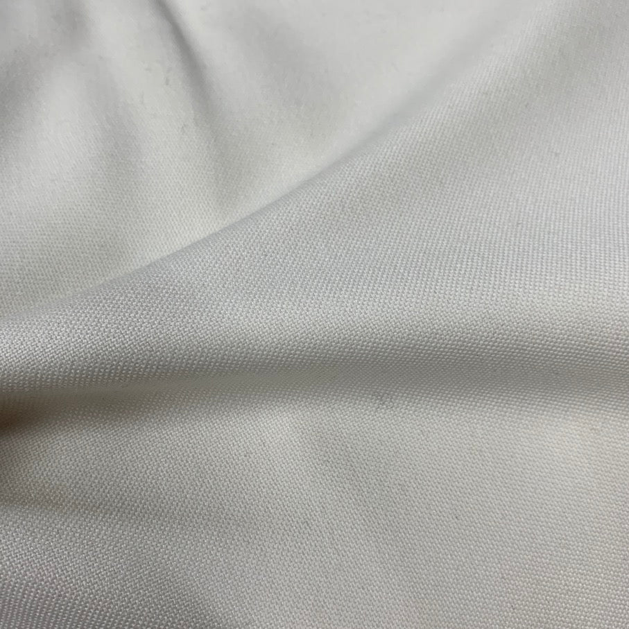 H8713 - White Barathea - 385 Grams / 13.5 Oz