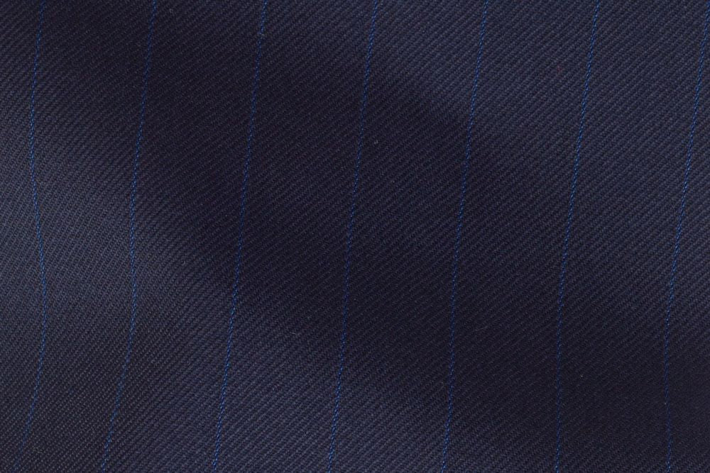 HC951 - FRENCH NAVY with LIGHT BLUE Pin Stripe (380-400 grams / 13-14 Oz)