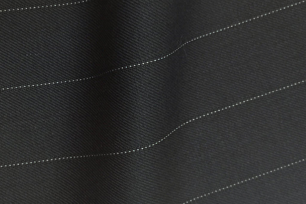 HC933 - BLACK Wide Pin Stripe (380-400 grams / 13-14 Oz)