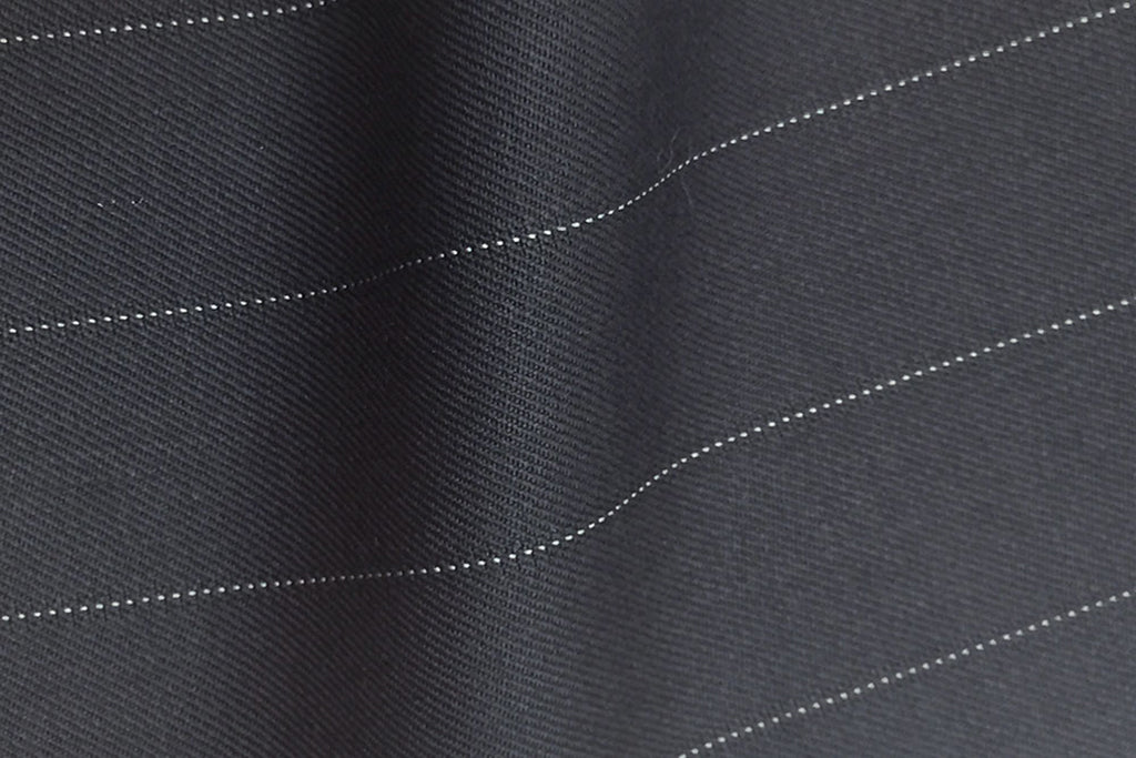 HC934 - NAVY Wide Pin Stripe (380-400 grams / 13-14 Oz)