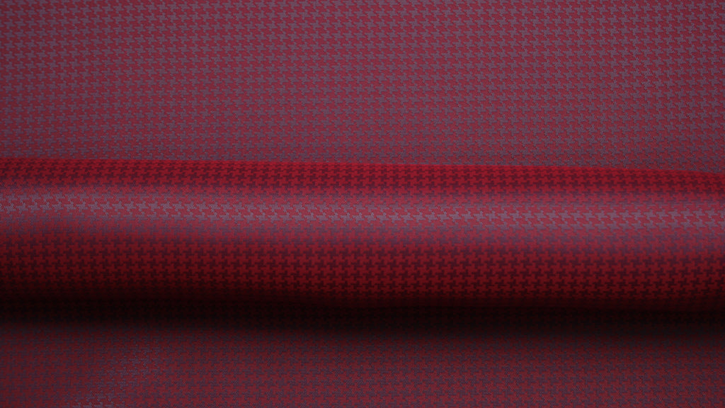 HTL 7117 - Hounds Tooth Dk Pink