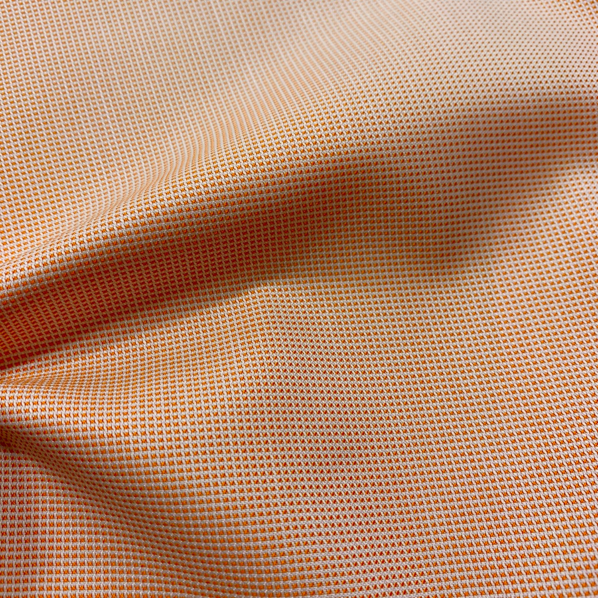 HTS23 - Orange and White Mini Squares
