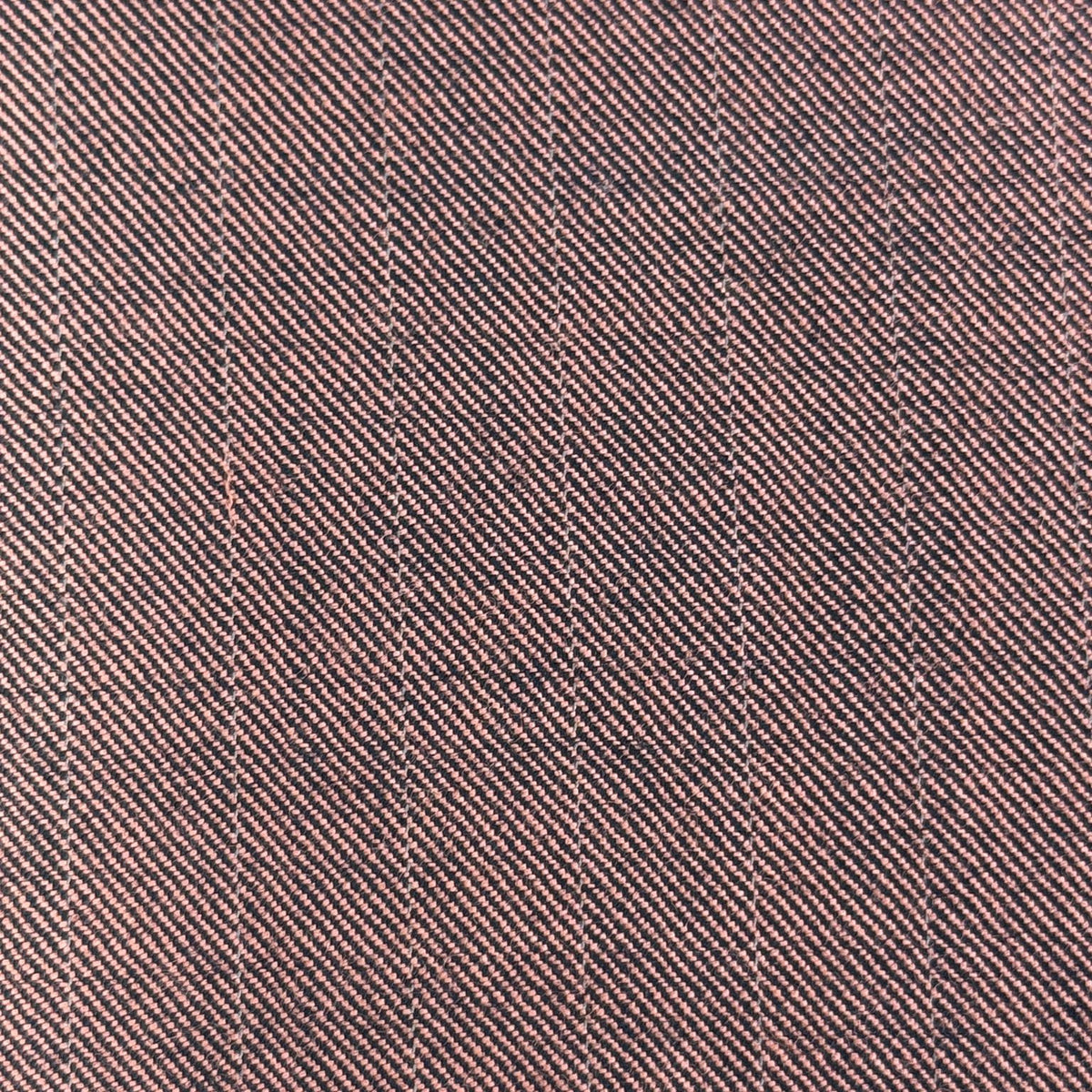 SAL252 - RED & BLACK TWILL W/ PINSTRIPE (280 Grams / 10 oz)