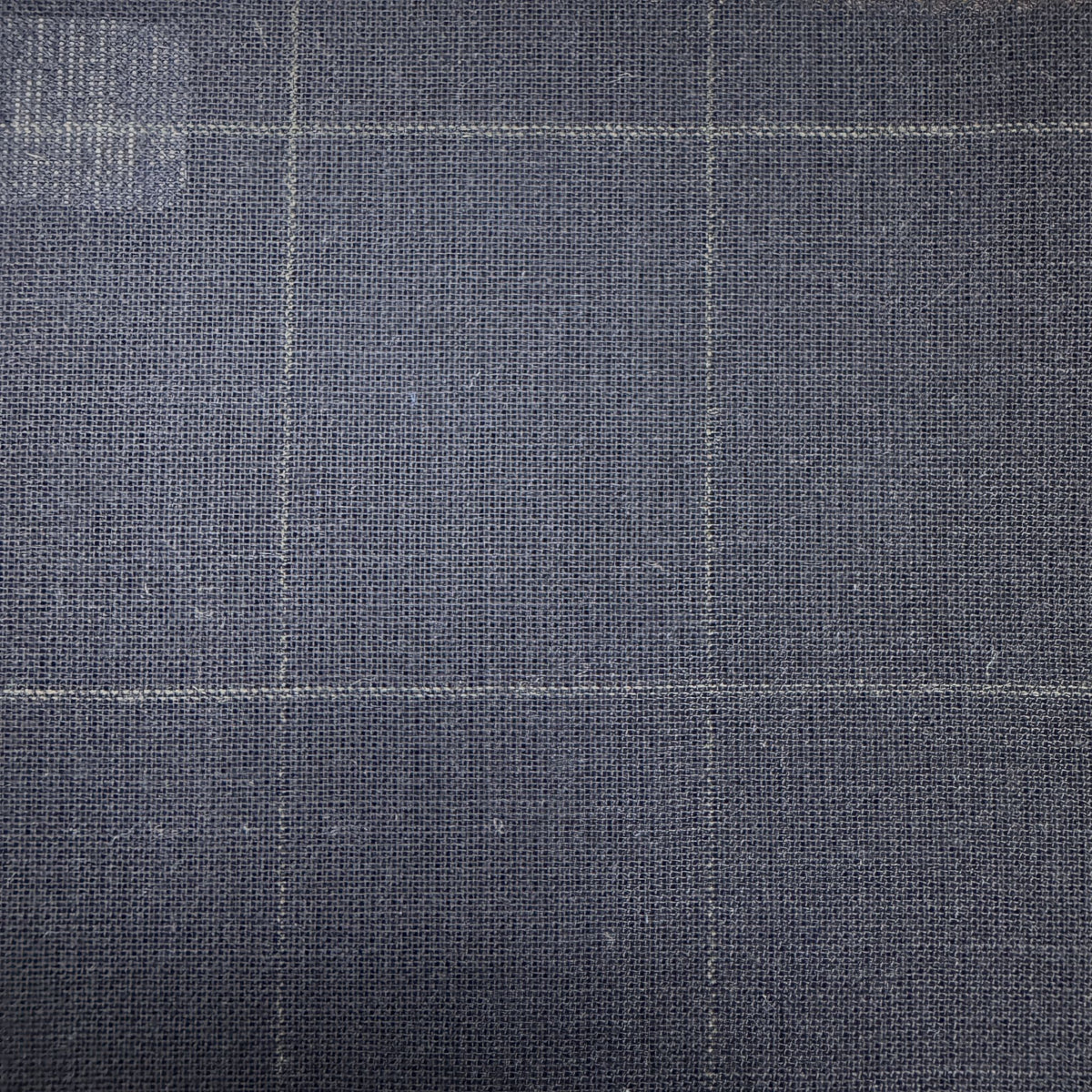 SAL308 - NAVY CHECK MOHAIR WORSTED (280 Grams / 10 oz)