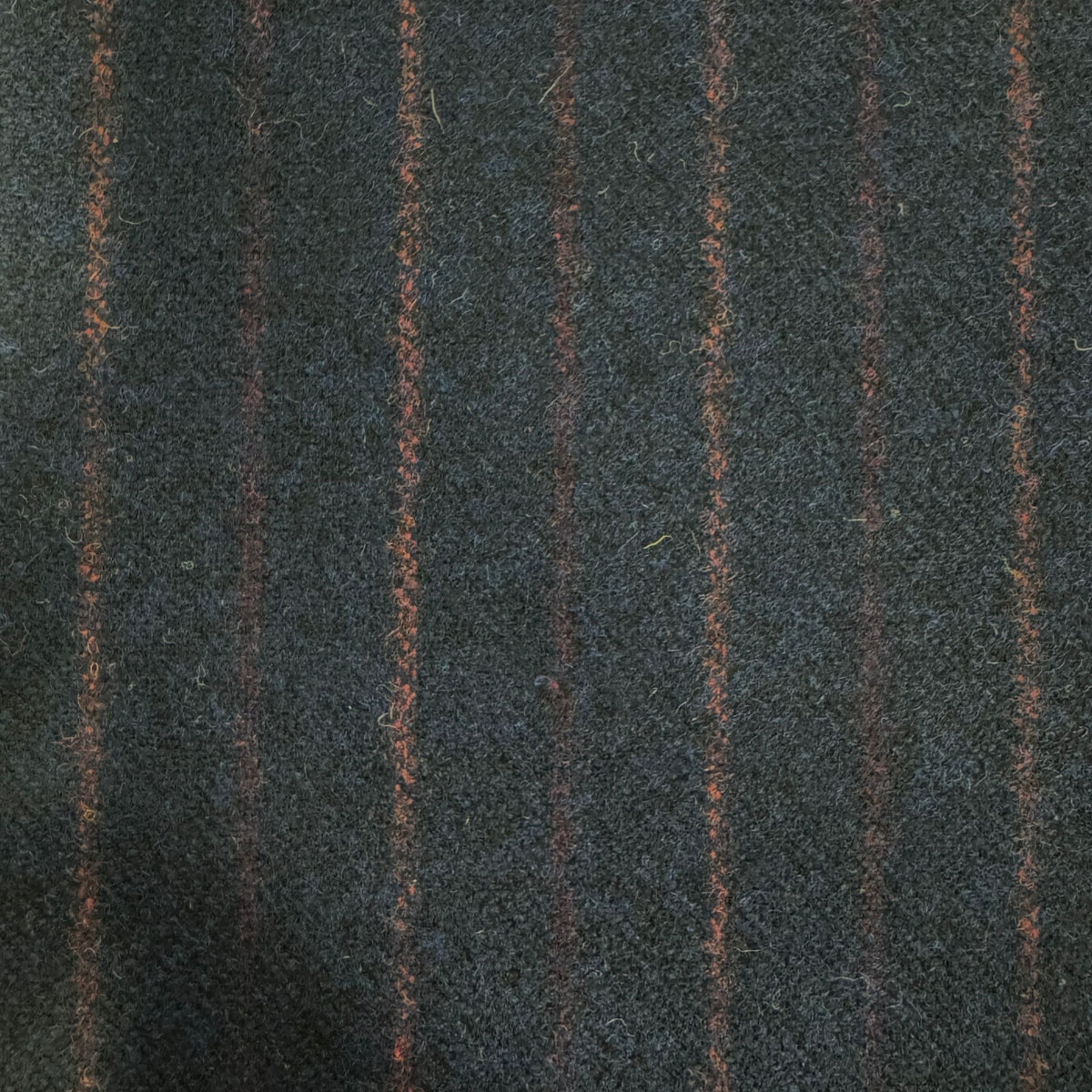 SAL285 - NAVY W/ RED STRIPE FLANNEL (360 Grams / 13 oz)