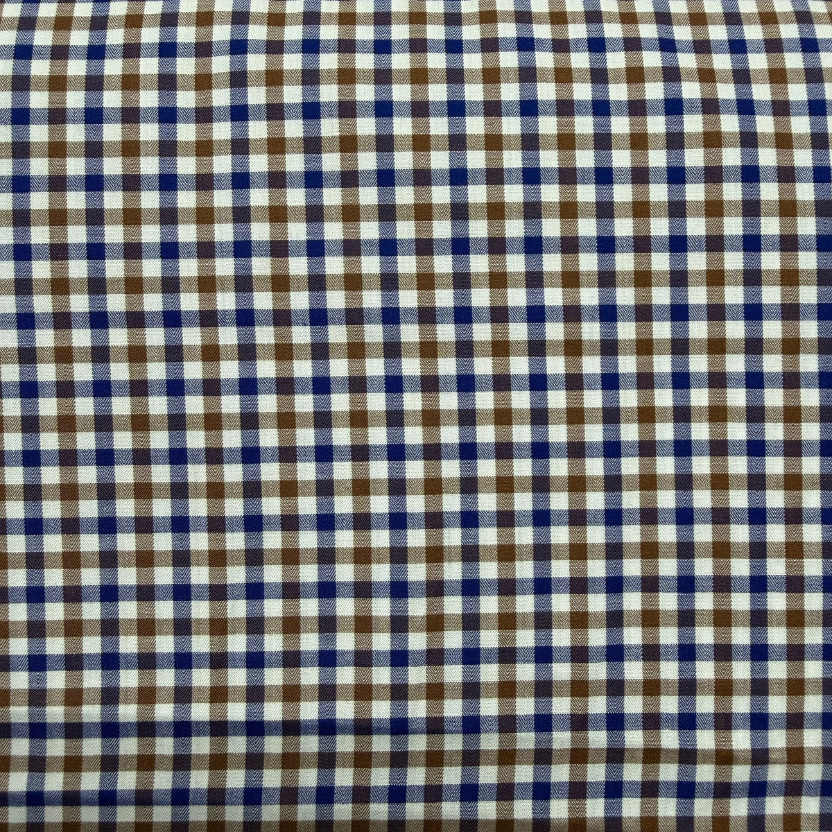 SS25 - Brown & Blue Gingham
