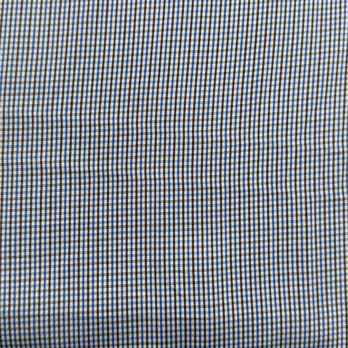 SS79 - Brown & Blue Small Check