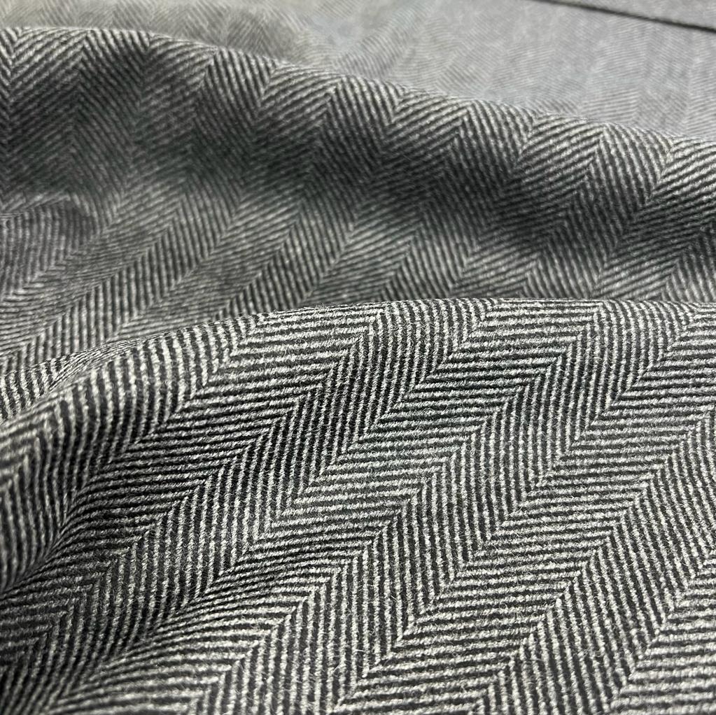 6344 - GREY HERRINGBONE (530 gms / 19 Oz)