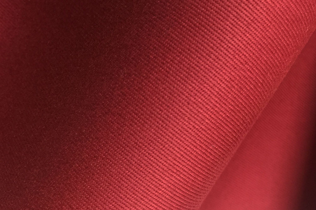 6523 - DARK RED English Suit Cotton (310 grams)