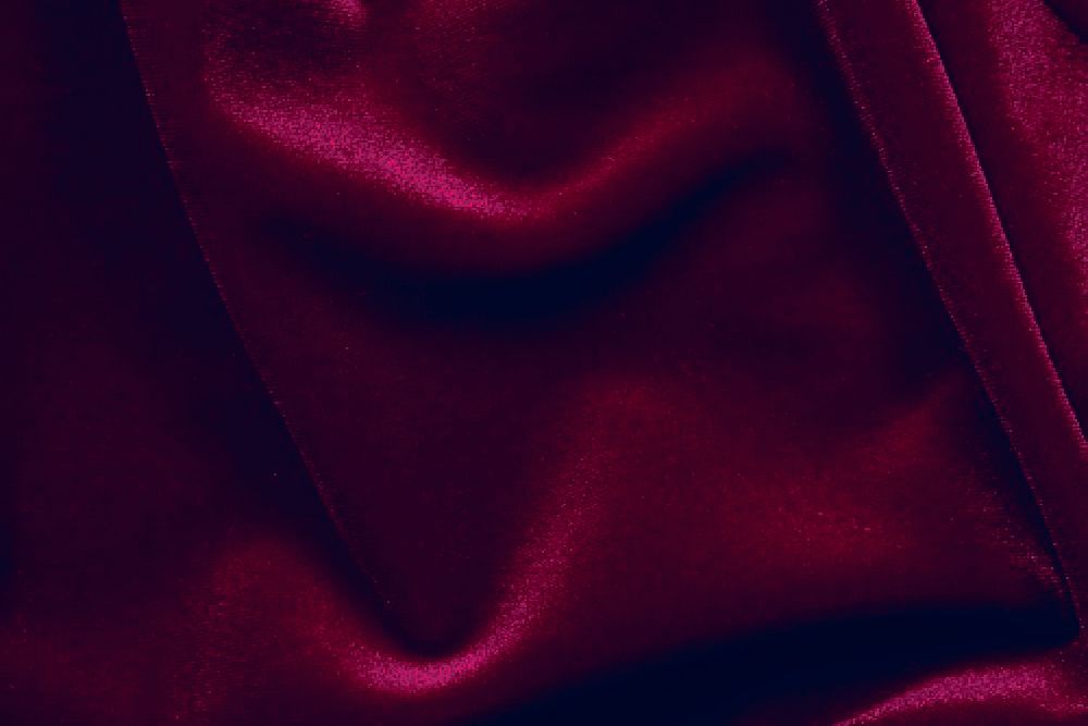6564 - BURGUNDY VELVET English Suit Cotton (310 gms / 11 Oz)