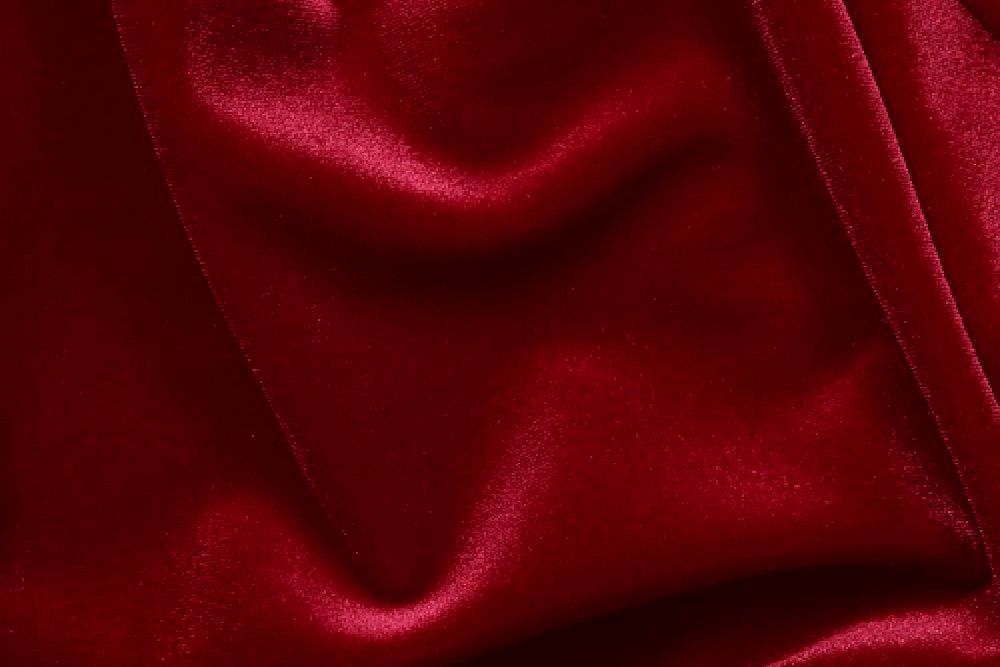 6565 - RED CURRANT VELVET English Suit Cotton (310 gms / 11 Oz)