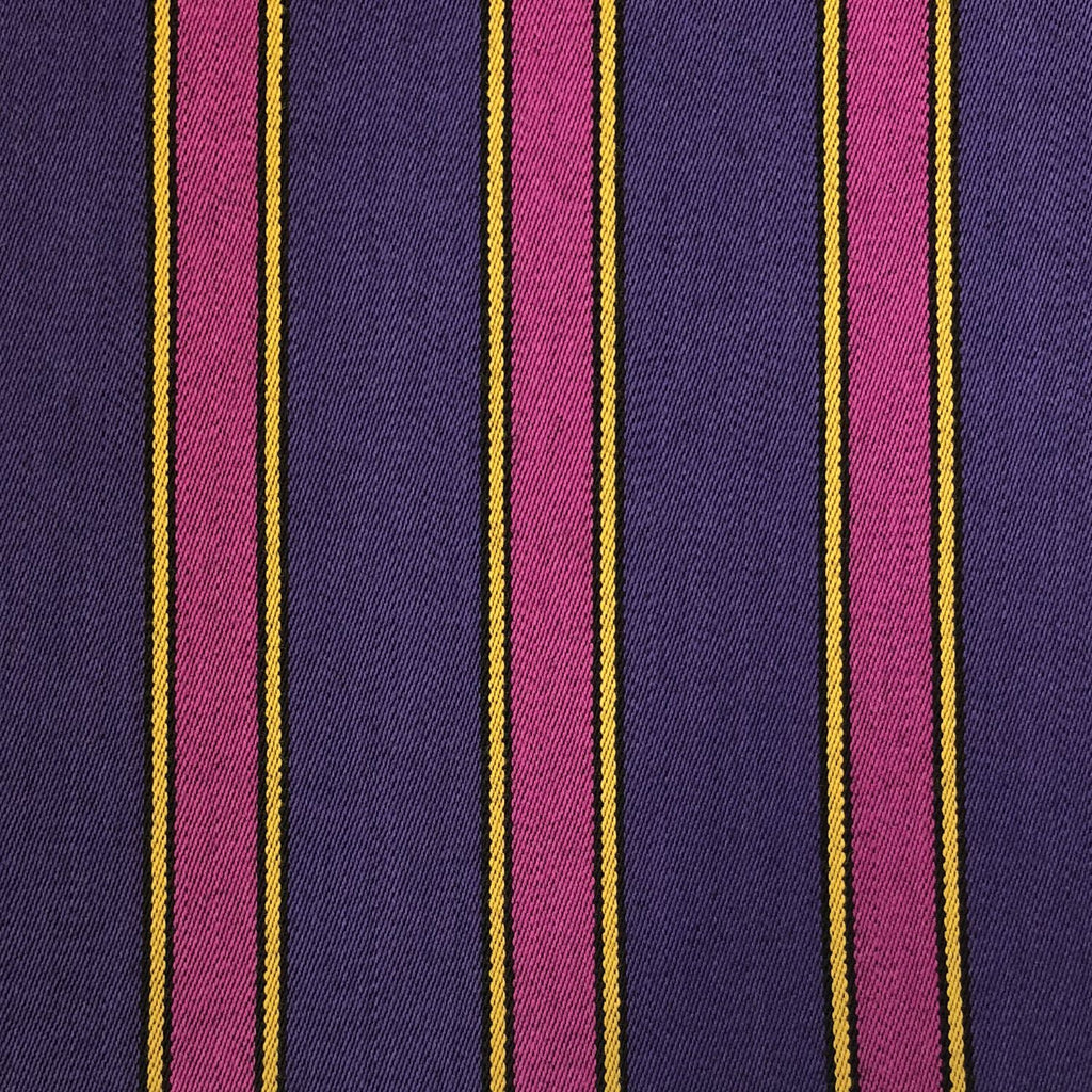 SAL165 - PURPLE W/ YELLOW/PINK STRIPE 1" BOATING STRIPE – 385 GRAMS / 13.5OZ