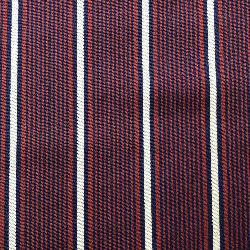 SAL168 - RED W/ BLUE/WHITE STRIPE 1 1/4" BOATING STRIPE – 385 GRAMS / 13.5OZ