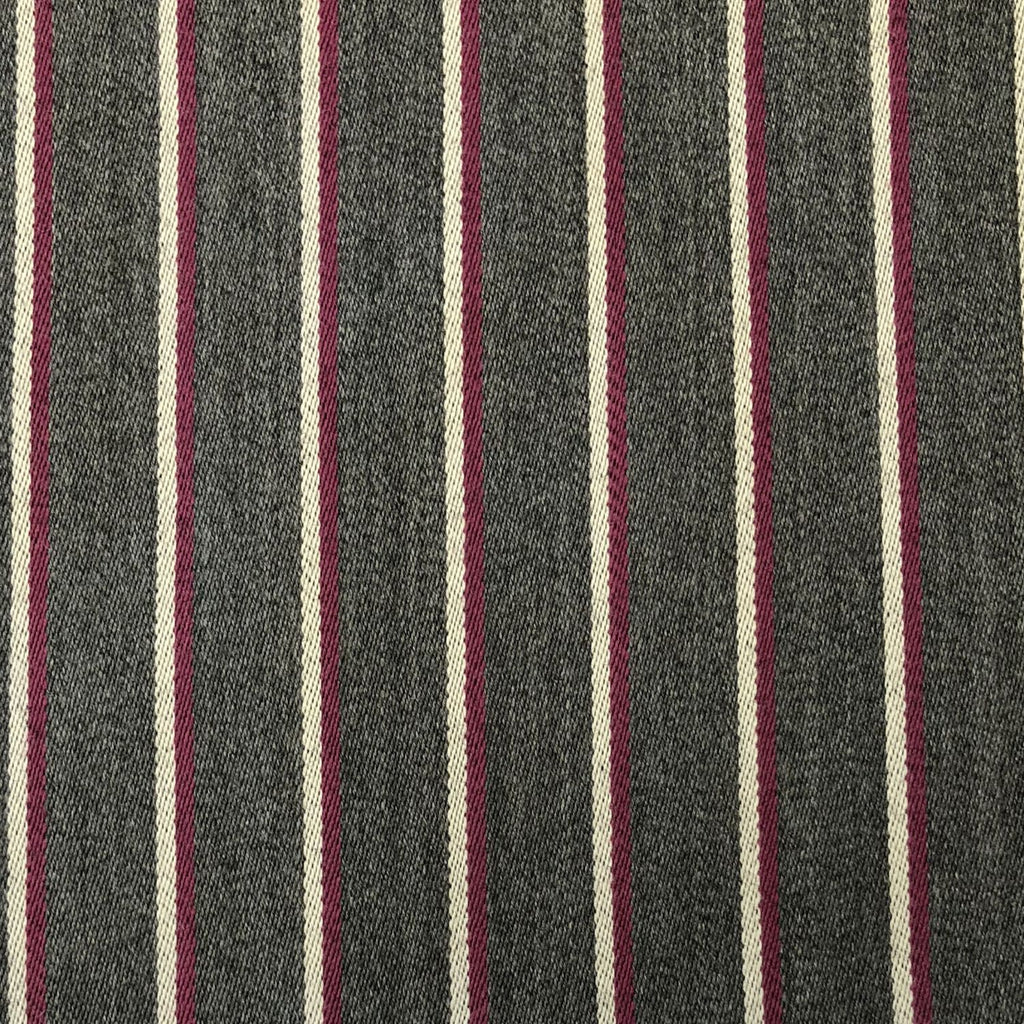 SAL158 - GREY W/ PINK/WHITE STRIPE 3/4" BOATING STRIPE – 385 GRAMS / 13.5OZ