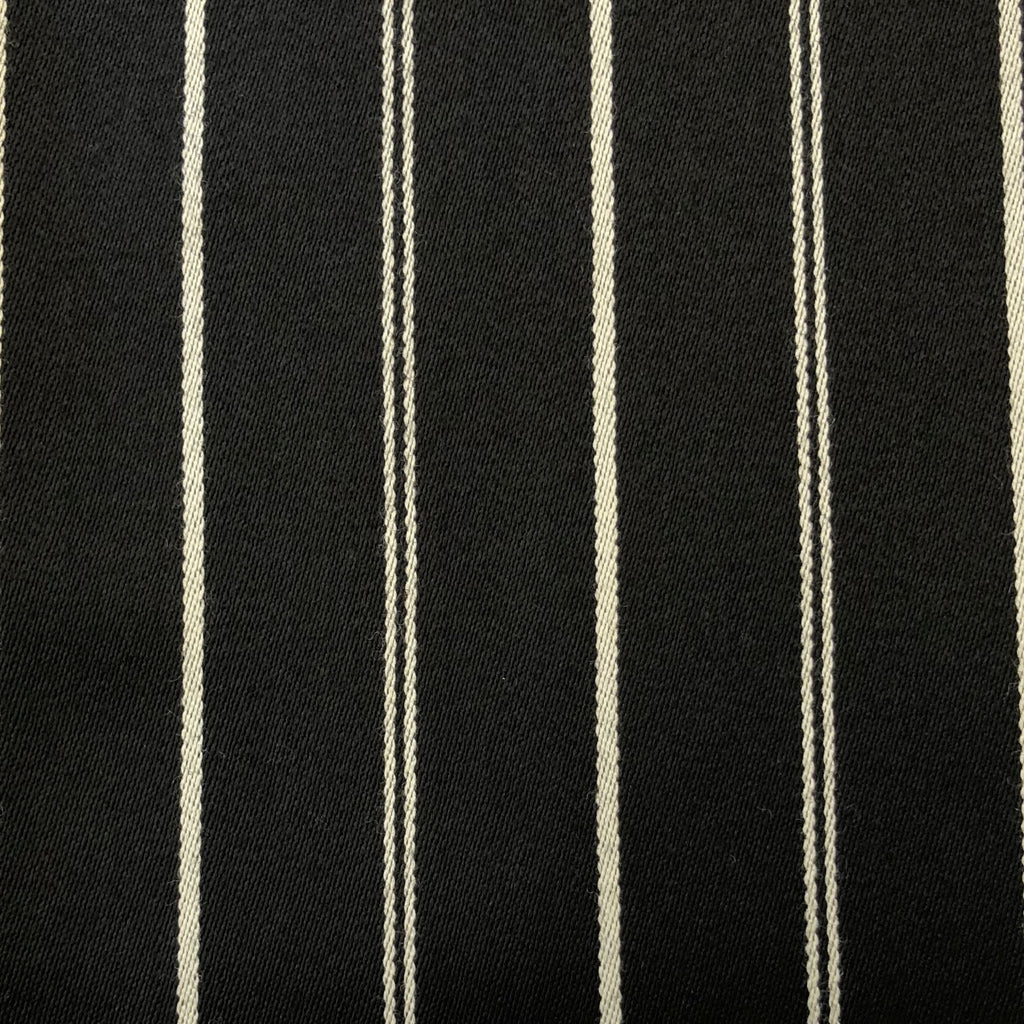 SAL171- BLACK W/ WHITE 1" BOATING STRIPE – 385 GRAMS / 13.5OZ