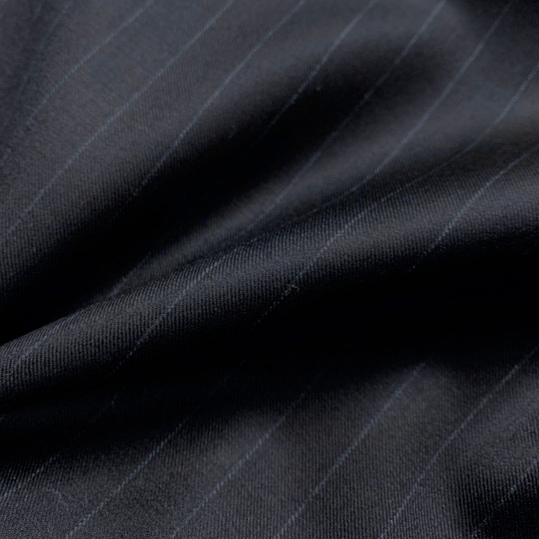 Navy Chalkstripe