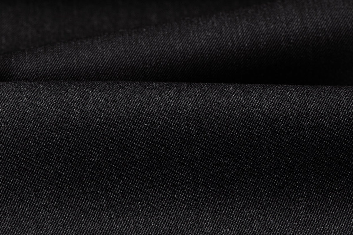 H3137 - Dark Grey Plain Gabardine (270 grams / 9 Oz)