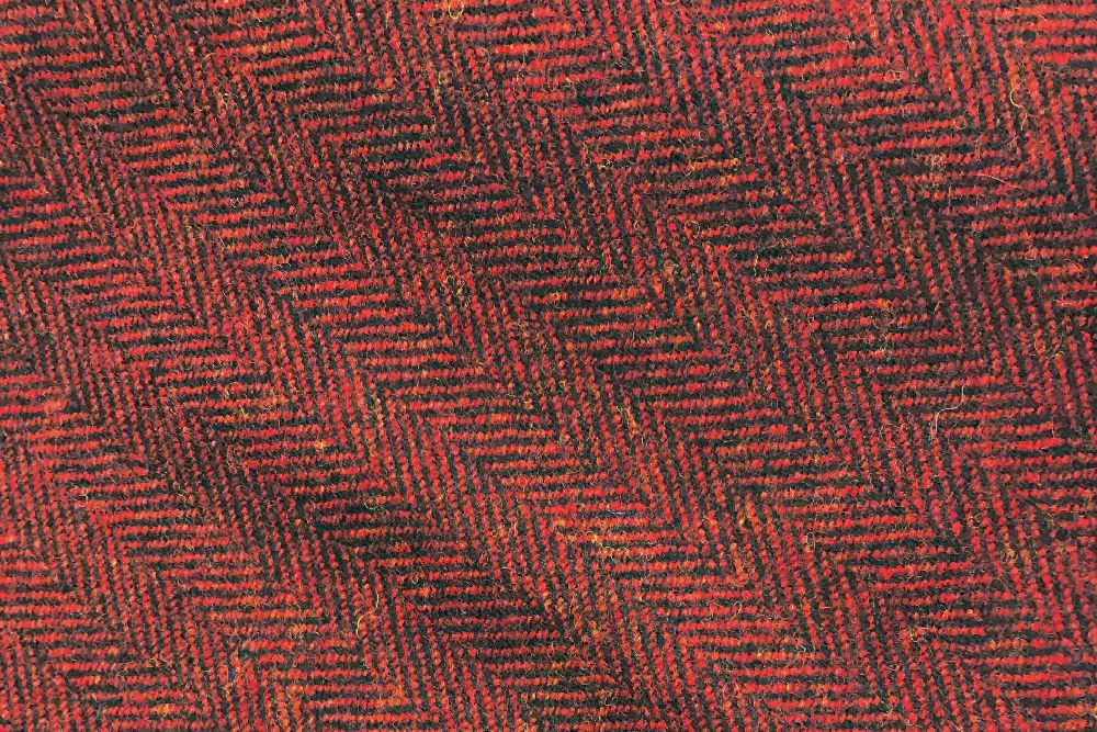 H3419 - Wine Herringbone (390 grams / 13.5 Oz)