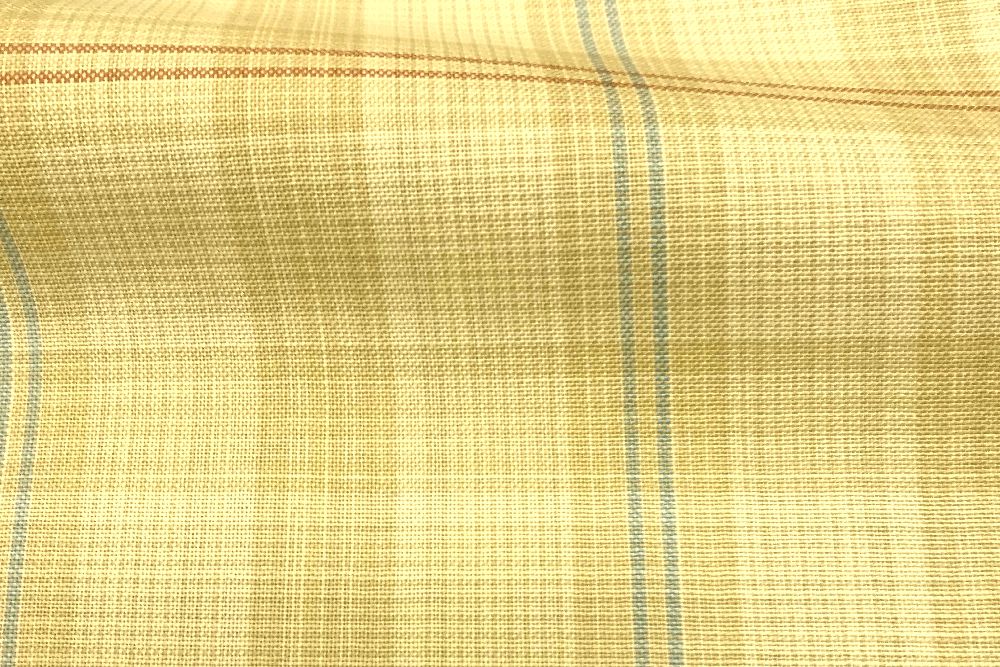 H5119 - SAND WITH BLUE RED CHECK (240 grams / 8 Oz)