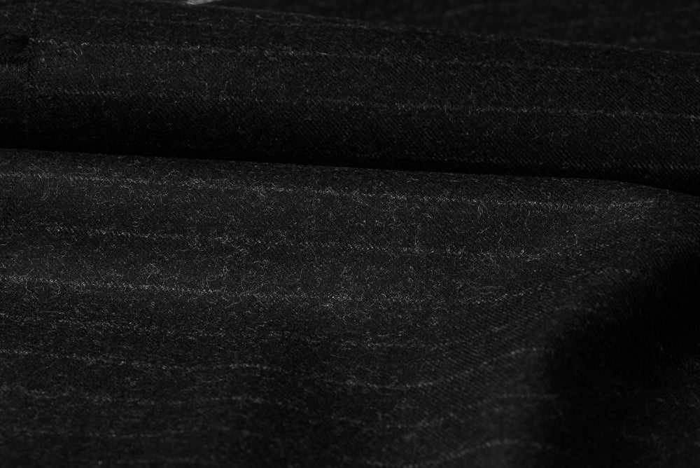 H7116 - Dark Grey W/ White Chalk Stripe (300 grams / 10 Oz)