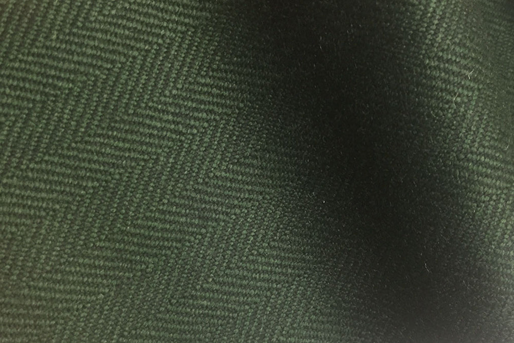 H7403 - GREEN HERRINGBONE (500 grams / 17 Oz)