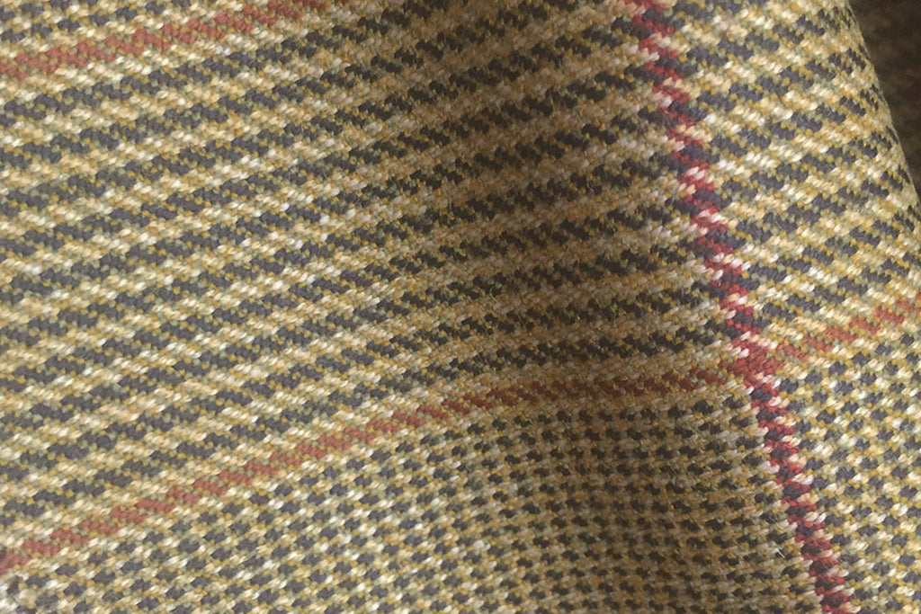 H7441 - LIGHT BROWN GLENCHECK (500 grams / 17 Oz)