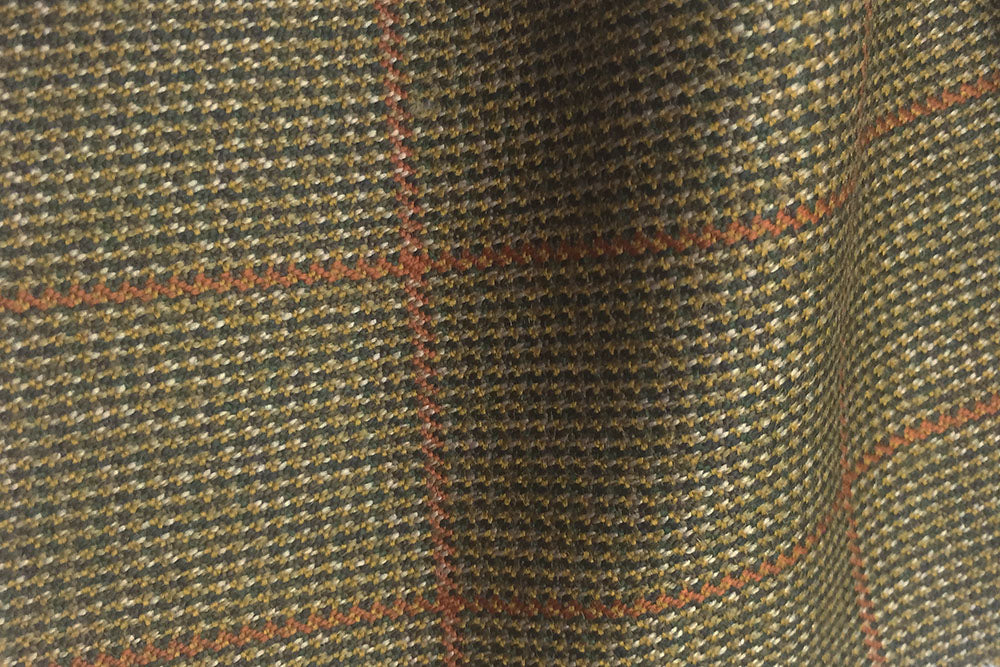 H7453 - LIGHT BROWN WITH TAN OVERCHECK (500 grams / 17 Oz)