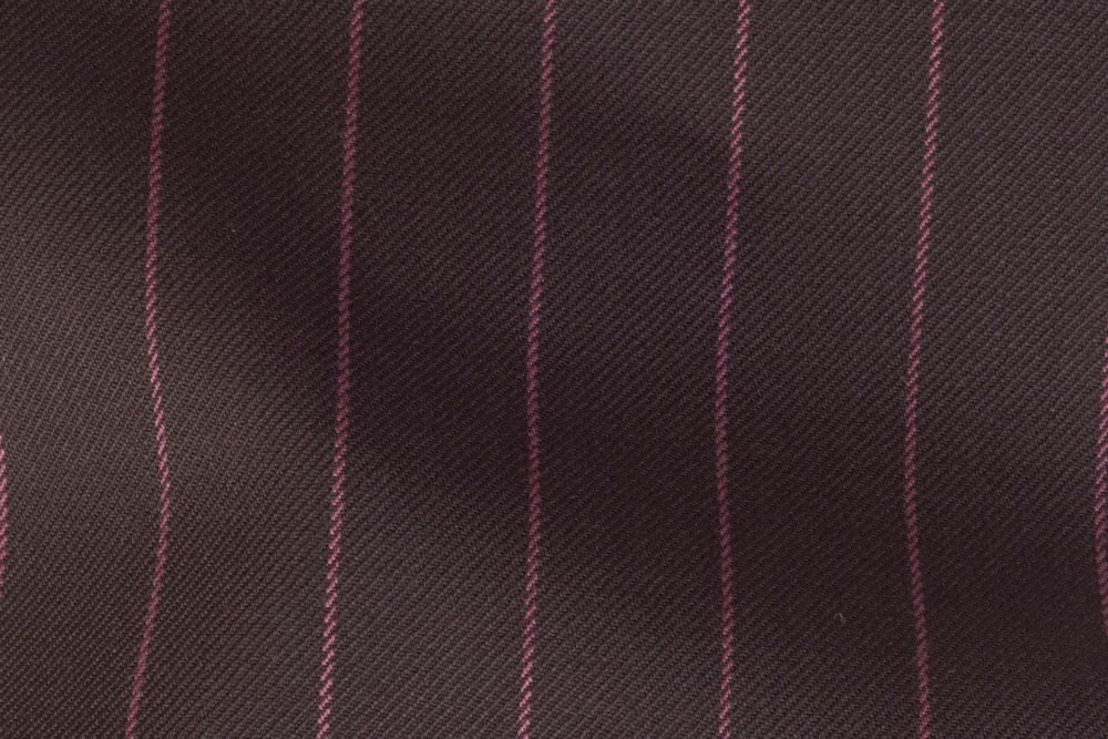 HC945 - DARK BROWN with PINK Rope Stripe (380-400 grams / 13-14 Oz)