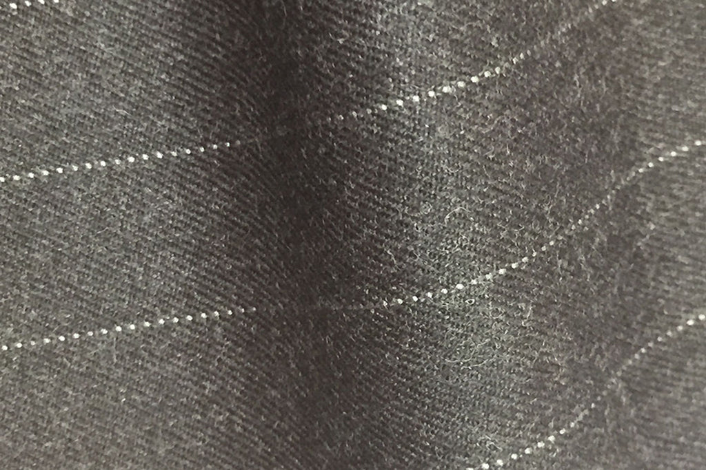 HC930 - CHARCOAL GREY Wide Pin Stripe (380-400 grams / 13-14 Oz)