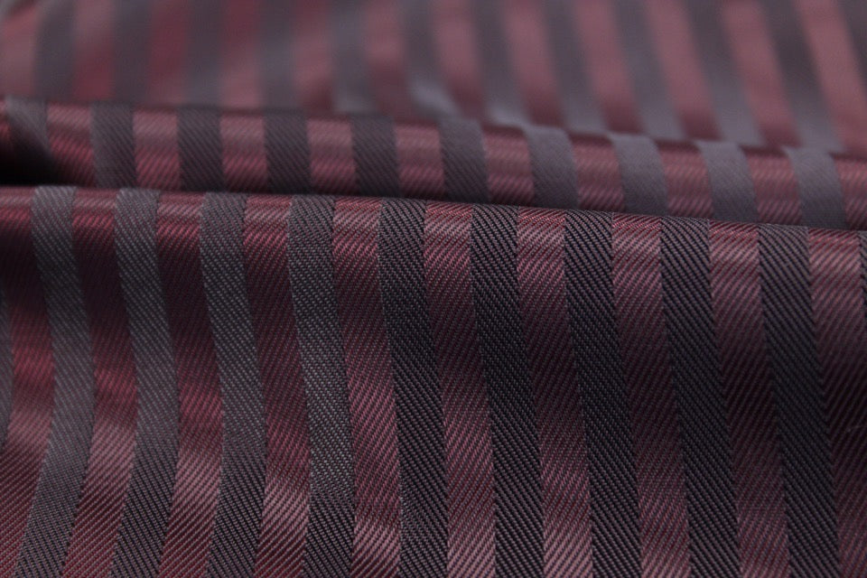 HTL 7195 - Self Stripe Maroon