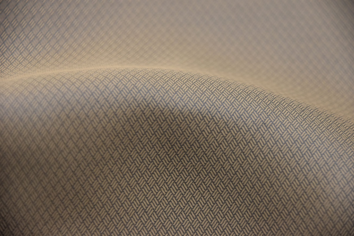 HTL 7222 - Basket Weave Gold Blue