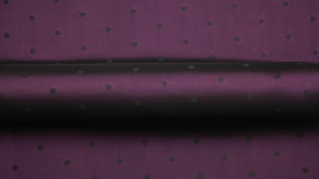 HTL 7126 - Polka Dot Dk Violet