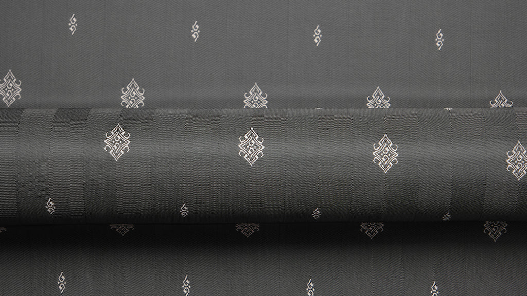 HTL 7145 - Damask Silver