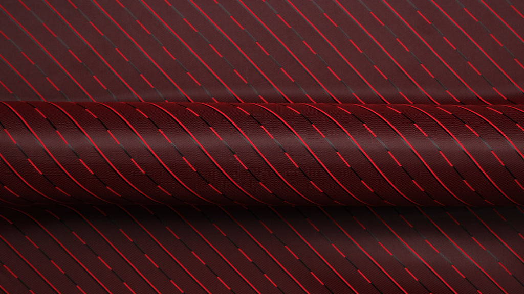 HTL 7188 - Twill Self Stripe Ruby