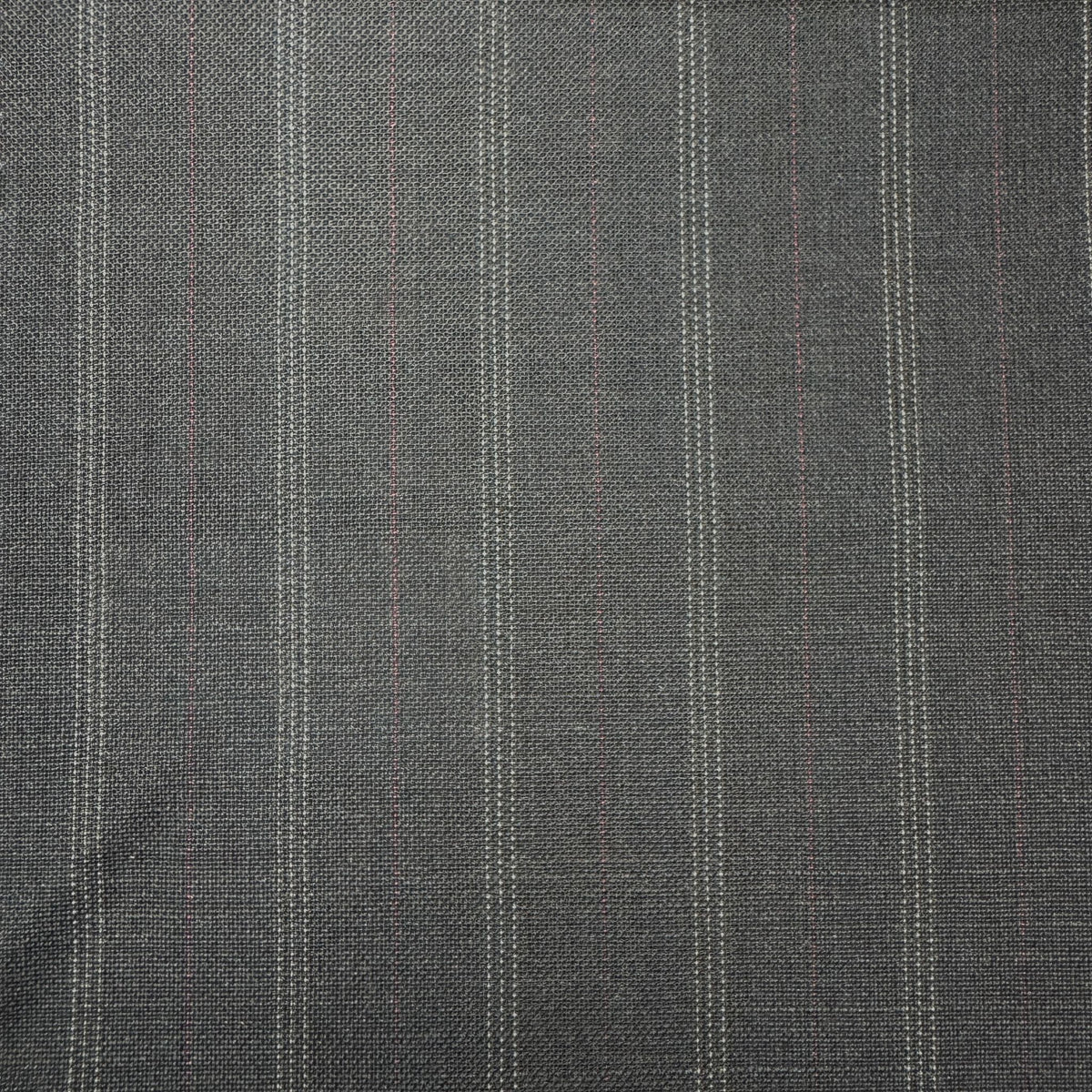SAL320 - BROWN W/ WHITE & RED STRIPE SUPER 120' & MOHAIR (220 Grams / 7.5 oz)