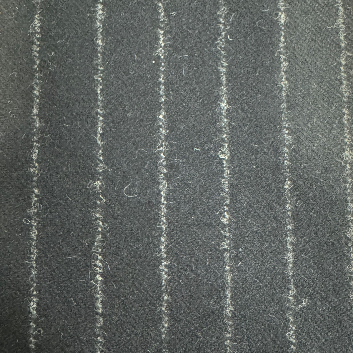 SAL290 - NAVY CHALK STRIPE FLANNEL (360 Grams / 13 oz)