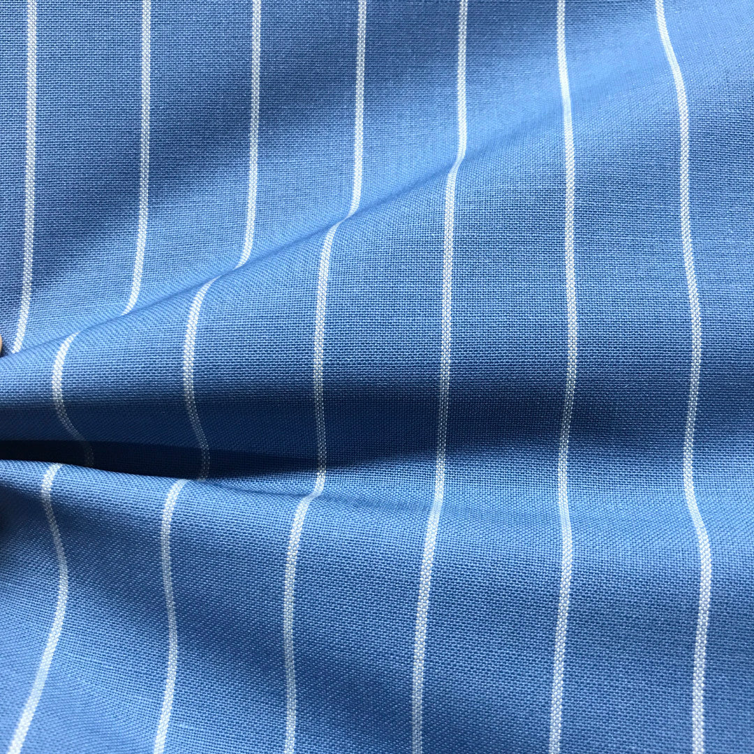 H2031 - Light Blue W/ White Banker Stripe