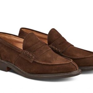 JAMES PENNY LOAFER - CHOCOLATE SUEDE