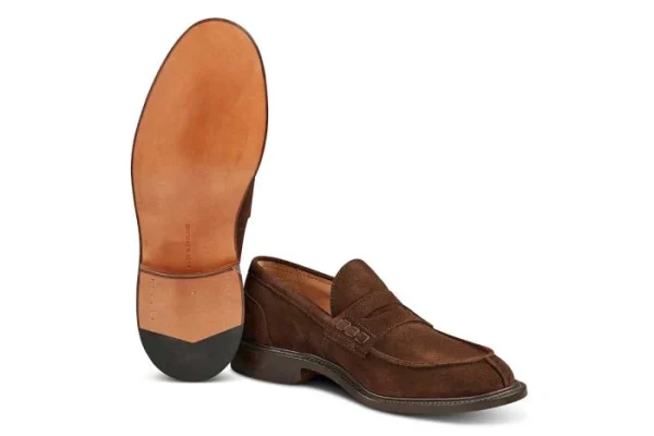 JAMES PENNY LOAFER - CHOCOLATE SUEDE - Image 2