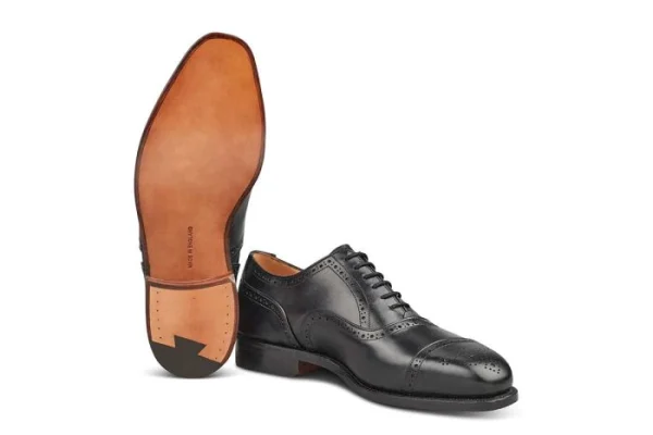 KENSINGTON TOECAP OXFORD CITY SHOE - BLACK - Image 2